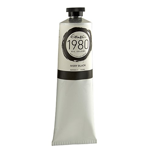 Gamblin 1980 Oil Ivory Black 150Ml