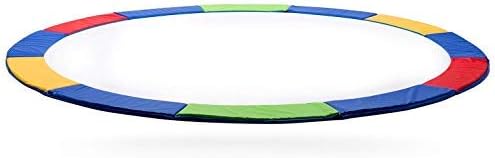 Rimdoc 12/14/15FT Trampoline Pad, PVC Trampoline Replacement Safety Pad,Waterproof Surround Edge Cover,Foam Round Frame Pad