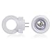 Ivation Emergency Power Failure Automatic Blackout Light, Handheld flashlight & Sensor Nightlight - Rechargeable Battery & Wireless Induction Charging, White, 1-Pack