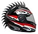 Motorcycle Dirtbike ATV Snowmobile Helmets Helmet Warhawks Mohawks Mohawk (Helmet not Included) saw