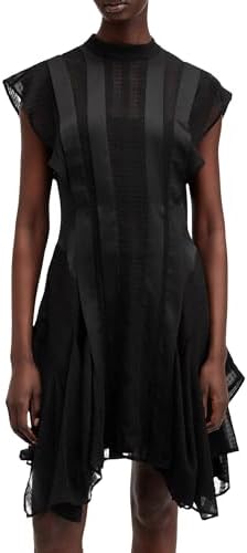 allsaints abi lace dress ABI LACE DRESS BLACK | Online Outlet