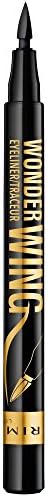 Rimmel Wonder Wing Stamp Applicator Eyeliner, #001 Black (Pack of 2)