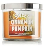 BATH & BODY WORKS Sweet Cinnamon Pumpkin scented, 3 wicked, 14.5oz candle