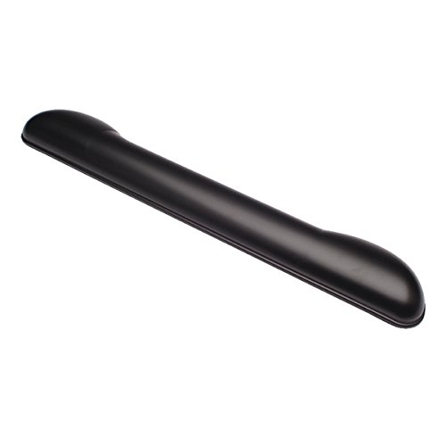 Contour Ergonomics Soft Skin Gel Keyboard Wrist Rest - Black