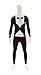 Morphsuits Spandex Bodysuit Zentai Tuxedo Adults Halloween Costume - Large