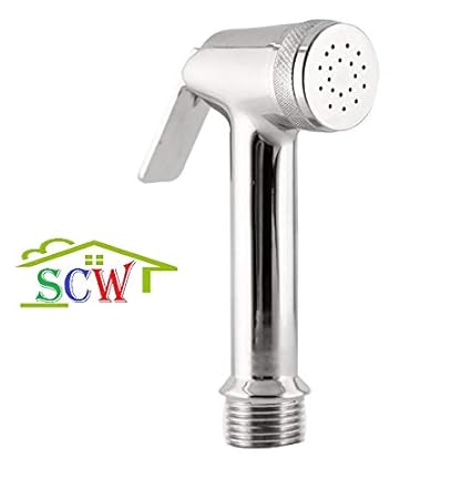 SCW ONLY Head of Health, Hand, Shower, Bathroom, Spray Gun, Water Tap, Jet Spray, Health Faucet, Toilet Shower - Strong Brass Body only { No ABS Plastic}