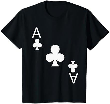Amazon.com: Ace of Spades Shirt for Men & Women White Print T