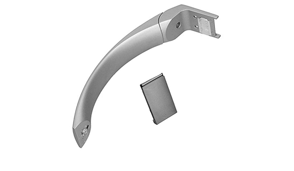 Spares2go Manilla de puerta plateada para nevera Miele ...