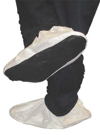 Shoe Covers, SlipResist, 1Size, White, PK200