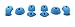 Beginner Hangboard Holds | Bolt-on Rock Climbing Holds | Blue