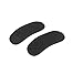 Heel Grips-5 Pairs Self Adhesive Soft Sponge Foot Care Protector Insole Liner Heel Shoes Back Foam Pads Pair Black