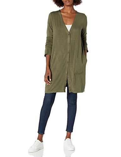 Max Studio Women's Long Travel Cardigan 