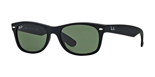 Ray-ban rb2132 new wayfarer sunglasses unisex (matte bl…