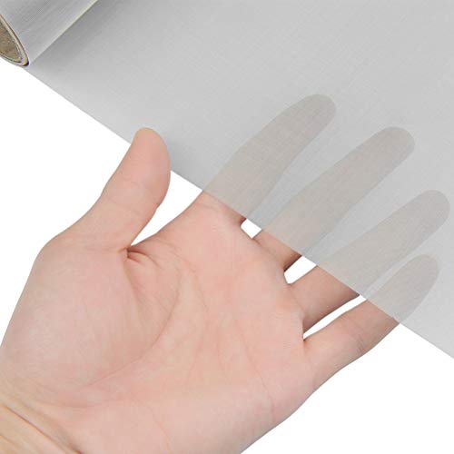 Edelstahl Drahtgewebe 120 Mesh TIMESETL 30 x 100 Cm Siebgewebe Edelstahl Filtersieb Filtergitter Gewebe Fein Edelstahlgewebe Feinmaschig, Siebgitter, Fliegengitter Wire Mesh Nagetiere, Gaze 0,125 mm – Bild 5