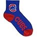 MLB Chicago Cubs Men's Team Color Quarter Socks (Medium)