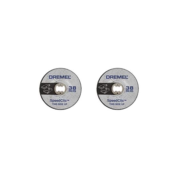 Dremel SC541 EZ SpeedClic Schleifscheibe - ZubehÃ¶satz fÃ¼r Multifunktionswerkzeug mit 2 verstÃ¤rkten Schleifscheiben zum Schleifen von Metall, Aluminium, Stahl u.v.m.