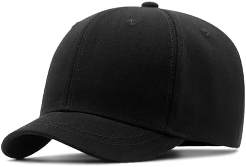 NZLTQO Oversize Short Brimmed Baseball Cap XXL Adjustable Big Head