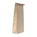 AwePackage 1 lbs(16 oz) Kraft Paper Grease Resistant Tin Tie Bag (50)