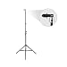 Fovitec - 7'6" Clip Stand Kit for Photo & Video Pop-Out Backdrops & Reflectors