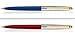 Parker Set of 2 Galaxy (Like Jotter, Classic) Standard Ball Point Pens Ballpens GT New Sealed Blue ink - 1 each of Body color Red and Blue
