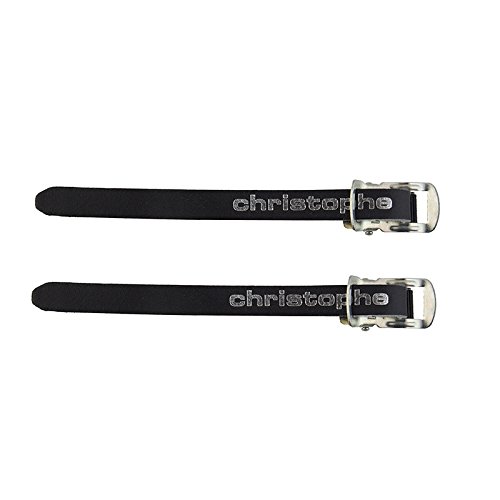Zefal Bicycle Leather Toe Straps, 370mm, Black - Thumbnail 2