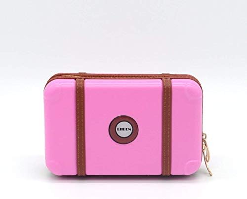 LIIREN Womens Handbag Portable Overnight Cosmetic Bag Makeup Box Evening Clutch Bag Party Bag Wedding Bag