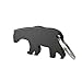 Swatom Bear Aluminum Alloy Beer Bottle Opener Keychain Key Tag Chain Ring Accessories