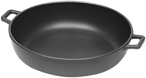 De Buyer Choc Extreme Sautepan with 2 Handles, 36 cm, Black, 45.8 x 44.2 x 11 cm - Image 3