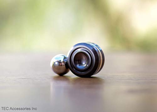 Orbiter - A Black Diamond Carbon Nano-Coating Fidget Device by TEC Accessories