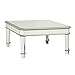 Coaster Cairns Square Mirrored Coffee Table Silver