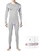 LAPASA Men's Thermal Underwear Long John Set Fleece Lined Base Layer Top and Bottom M11