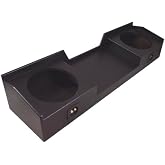 Fits 99-06 Silverado GMC Sierra Ext Cab Dual 12" Sub Box Armor Coated ASC | Custom 12 Inch Truck Subwoofer Enclosure, Heavy-Duty Finish, Vehicle-Specific Bass Upgrade, Bolt-In Install