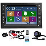 Click Here to See More Images 6.2 inch 2 din GPS Navigation Player Autoradio LCD Touch Screen in Dash Car DVD Player Autoradio with Dvd/cd/mp3/mp4/usb/sd/amfm Radio/bluetooth headunit stereo + Free GPS Map+HD Backup Camera