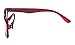 CessBlu Blue Light Filter Eyeglasses Readers,Anti Blue Rays,UV Protection,Computer Reading Glasses for Men Women(Black-Red) +1.25