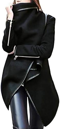Gorgeous Coat,KIKOY Womens Irregular Hem Long Sleeve Wrap Elegant Parka Jacket