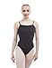 Dance Favourite Ballet Dance Leotard Gymnastics Black Leotard Women 01D0027 (XS)