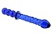Wowlife SUPER LONG STRONG sex stimulator Blue Glass Dotted Dildo Dilddo Anal Plug for Women Crystal Masturbator for Moman Glass Pleasure Wand Double Head Design for G-spot Stimulation