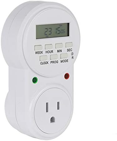 KKmoon EU US UK PlugTimer Outlet Smart Power Socket Digital Timer Switch Energy Saving Adjustable Programmable Setting of Clock On Off Time