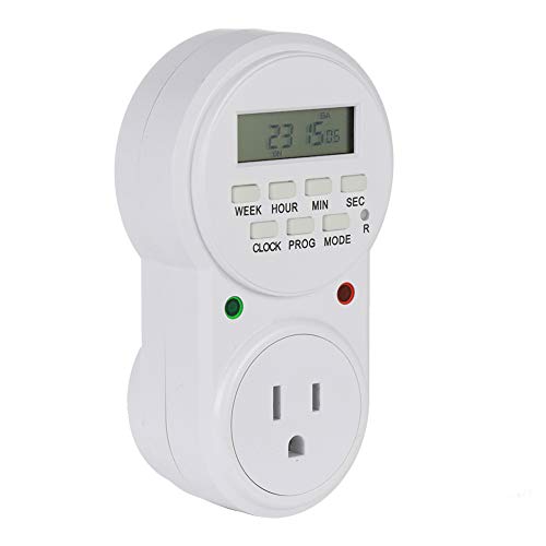 KKmoon EU US UK PlugTimer Outlet Smart Power Socket Digital Timer Switch Energy Saving Adjustable Programmable Setting of Clock On Off Time