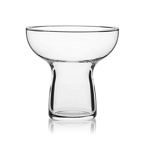 Libbey Stemless Margarita Glasses Set of 6, Modern Margarita Glasses