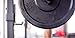 Premium Black Bumper Plate Solid Rubber with Steel Insert - Great for Crosstraining Workouts (25lb Pair)