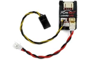 furitek Lizard LITE BRUSHLESS ESC for 1-18 1-24 with FOC Technology - Remote Control CAR, RC CAR, RC Crawler 1/18 & 1/24 Scale Toys Electronics (HELIDIRECT) (FUR-2561 - Lizard LITE ESC)