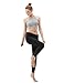 TSLA Women's High Waist Yoga Pants, Athletic 4-Way Stretch Leggings, Lightweight Workout Running Tights, Yoga Midwaist Pants Black, Large