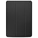 KHOMO iPad Pro 12.9 Inch Case 3rd Generation (Released 2018) - Dual Black Super Slim Cover with Rubberized Back and Smart Feature