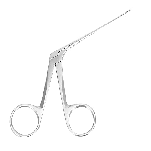 Ear Cleaning Forceps, Professional Ear Forceps Stainless Steel Ear Picking Pliers Aural Forceps for Ear Cleaning