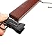 Tidy Living, 12 Pack, Wood Hangers with Clips Wooden Hangers Cherry: Clothes Hangers, Pant Hangers, Tie Hanger