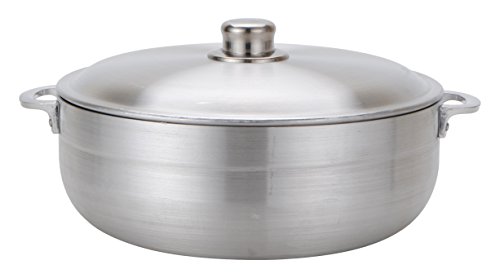 Aramco AI-6928-7 Calderos Aluminum 7Qt, 11-Quart, Silver 1 Aramco AI-6928-7 Calderos Aluminum 7Qt, 11-Quart, Silver