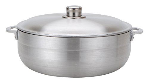 UPC 643700199423, Aramco Alpine Gourmet Aluminum Caldero, 11 quart, Silver