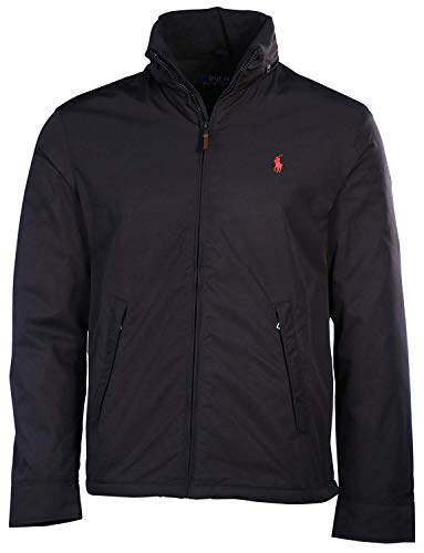 black polo winter jacket