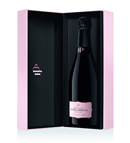 Fleur de Miraval Champagne Brut Rosé in edler Geschenkverpackung (1x 0,75l)